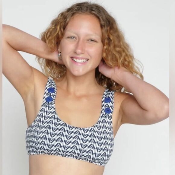 Seea X Free People Georgia Bikini Top Selene XS - Picture 1 of 16